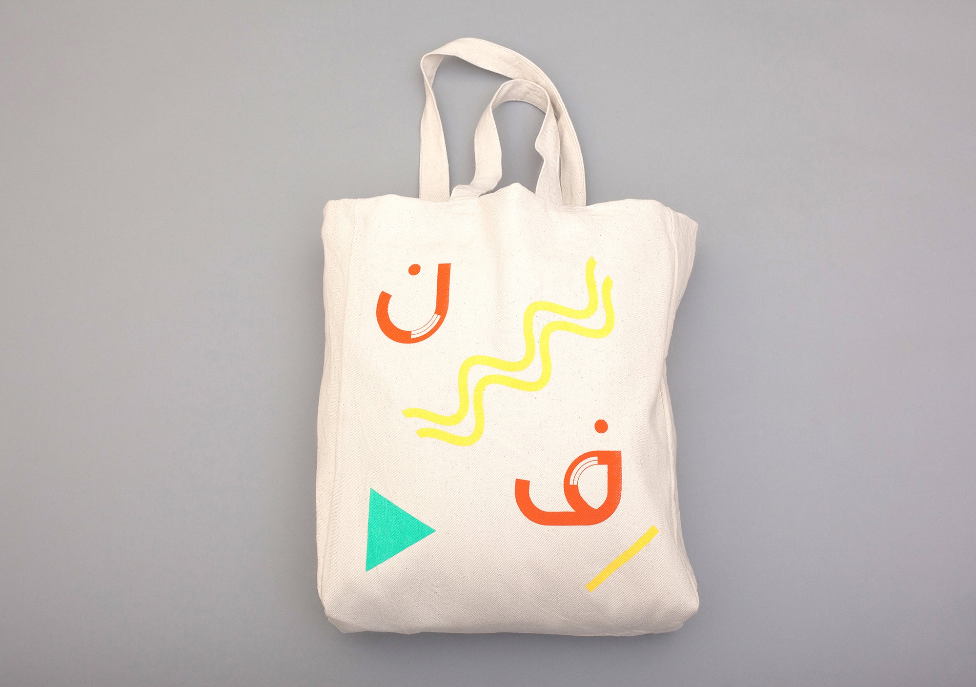 Abjad Tote Bag