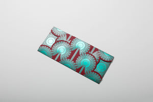 Dazzling Dandelions Limited Edition Money Pouch -Green